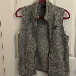 Women’s Grey Patagonia vest, size small